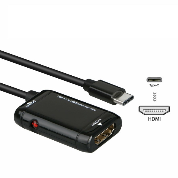 Typ C till HDMI-adapter