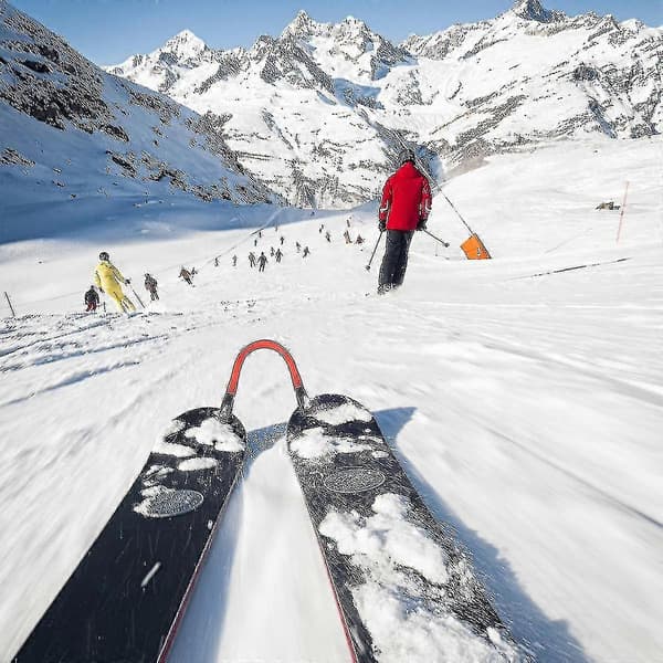 [LCS] Skidträningshjälpmedel Skidspetskoppling Snowboardkoppling Elastisk spets