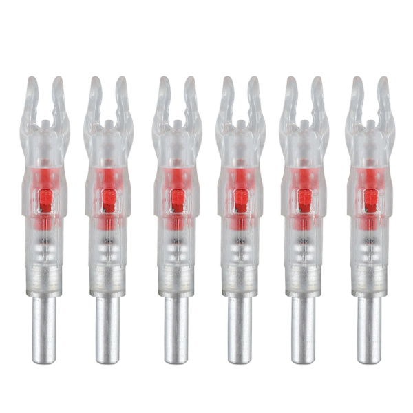 Jakt Armbrøst Bueskyting Pil Nokker 9Pcs Red