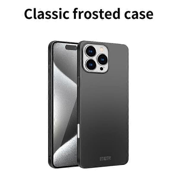 MOFI Shield Matte-serien kompatibelt deksel for iPhone 16 Pro Max, ultratynt beskyttelsesdeksel i PC Gold