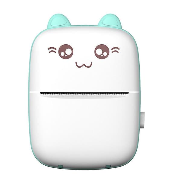 [LCS] Bærbar Bluetooth Telefon Fotoprinter Lomme Mini Klistremerke Termisk Skriver B