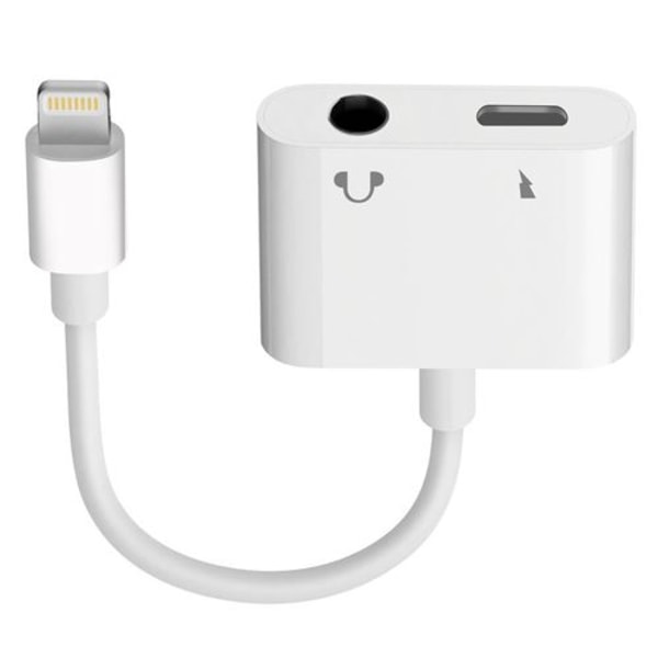 Audio / Laddningsadapter Lightning till Lightning och Jack 3,5 mm F