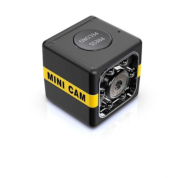 Fx01 full hd 1080p liten hemlig mikrovideo minikamera kamera mikrokamera minikamera nattseende med rörelsesensor liten kropp dv Black