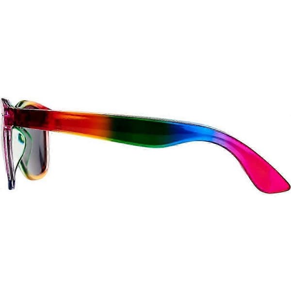 Solglasögon för damer/kvinnor med solstrålar och regnbåge Multicoloured One Size