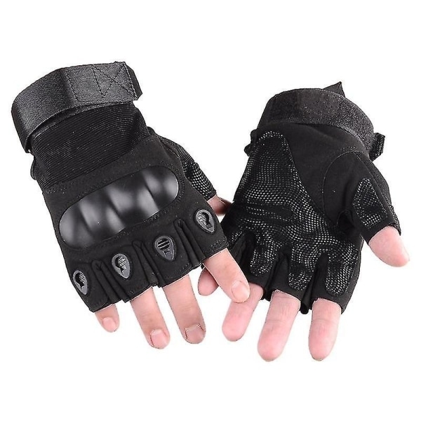 Öppna klätterhandskar för utomhusbruk Black XL