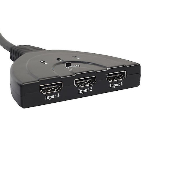 HDMI-switch 3x1 UHD 4K, 2K 1080p