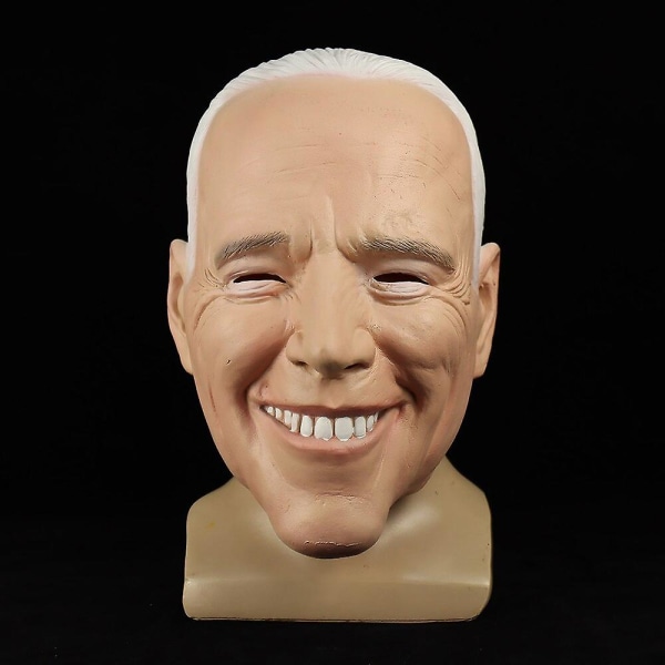 Joe Biden Mask 2021 Presidentvalkampanj Rösta på Joe Bid white