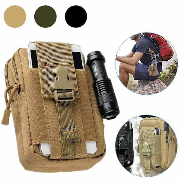 Treningsløpebelte Army Green