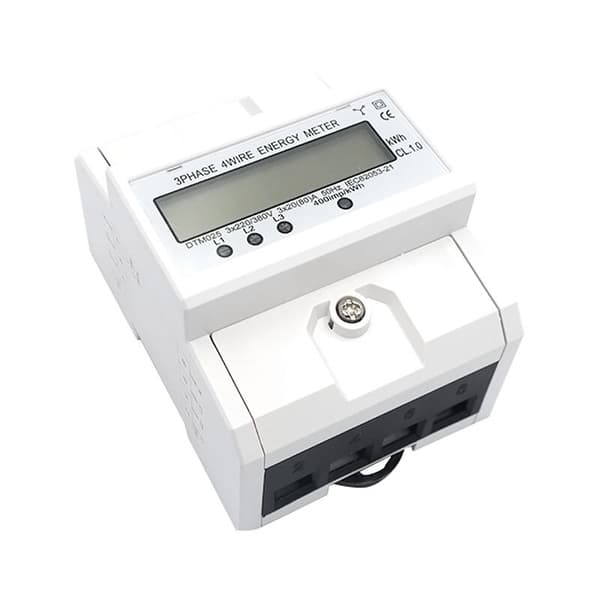 Three-phase digital energy meter DIN rail digital energy meter 3 x 220V 4 wires 4P (5(30) A) (Three-phase 220V 4 wires 4P)