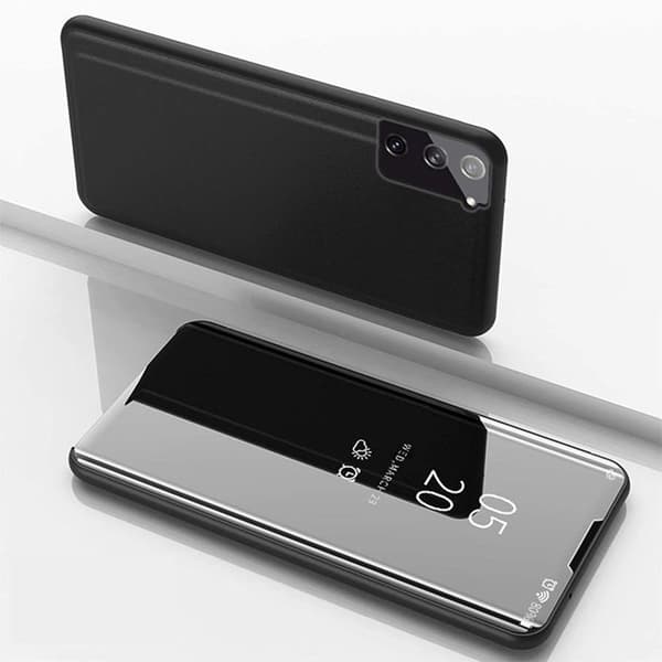 [LCS]Skyddsskal - BOOLING - för Samsung Galaxy A17 4G/5G - Spegel Effekt - Svart - Stötresistent Svart