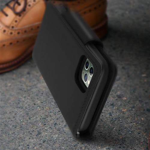 [LCS] Etui kompatibelt med Apple iPhone 11 Pro Max Folio avtakbart magnetisk kort