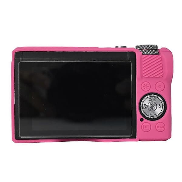 [LCS] Canon G7 X Mark III -suojakotelo pölytiivis silikonikameran suojus - harmaa Multicolor Rose