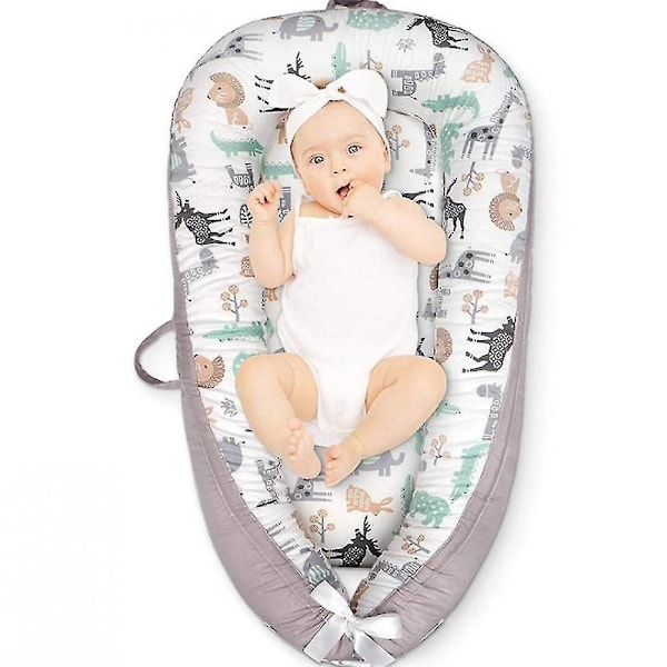 Portabel Babynest Baby Lounger för Inomhus & Utomhus color1