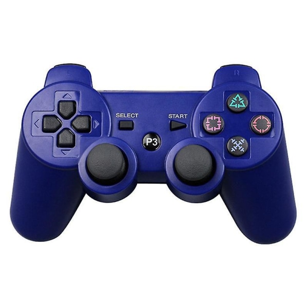Eastvita trådlös Bluetooth spelplatta för Ps3 Controle spelkonsol Joystick-fjärrkontroll för Playstation 3-spelkontroller White