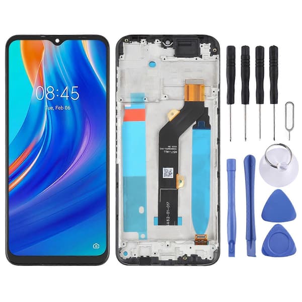 OEM LCD-skærm til Tecno Spark 7T Digitizer Komplet Samling med Ramme Not Specified