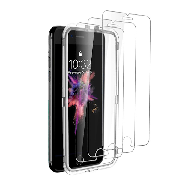 Härdat glas kompatibelt med iPhone 7 iPhone 8