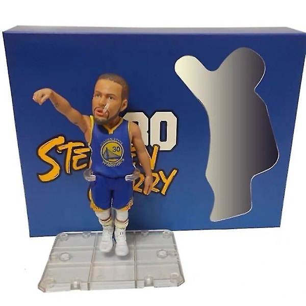 NBA Stjerne Håndlaget Stephen Curry Modell Dukke Ornamenter Leker Gaver Julegaver