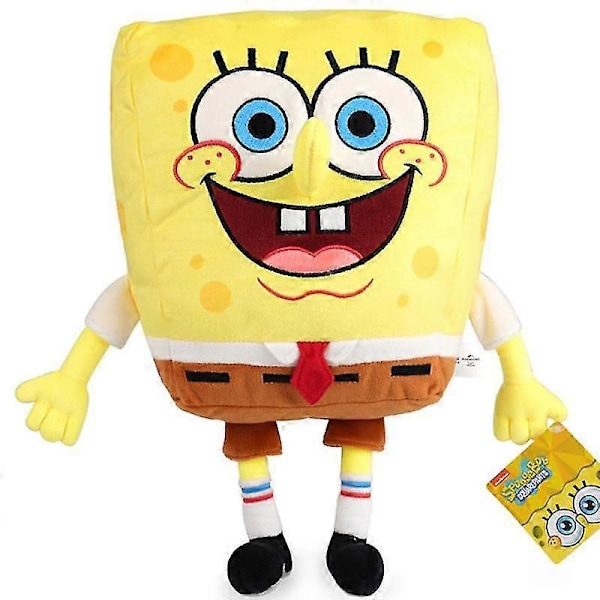 ATCLV SvampBob Fyrkant Rosa Sjöstjärna Snigel Anime Karaktär Plyschleksak Gary 8\"66/22cm Kvalitet Mjuk Present till Barn