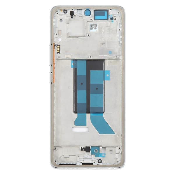 Kompatibel med Xiaomi Redmi Note 14 Pro 5G Kompatibel mellanram ramplatta Silver