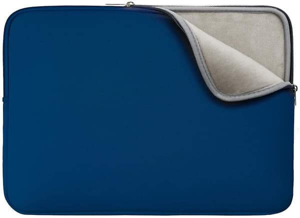 [LCS] Laptopfodral med vadderat blixtlåsfodral Navy