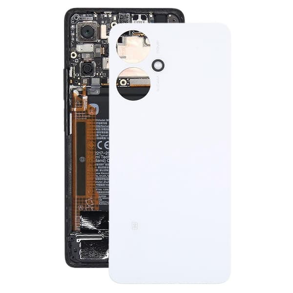 För Xiaomi Redmi 13C 5G Original Batteribakstycke White