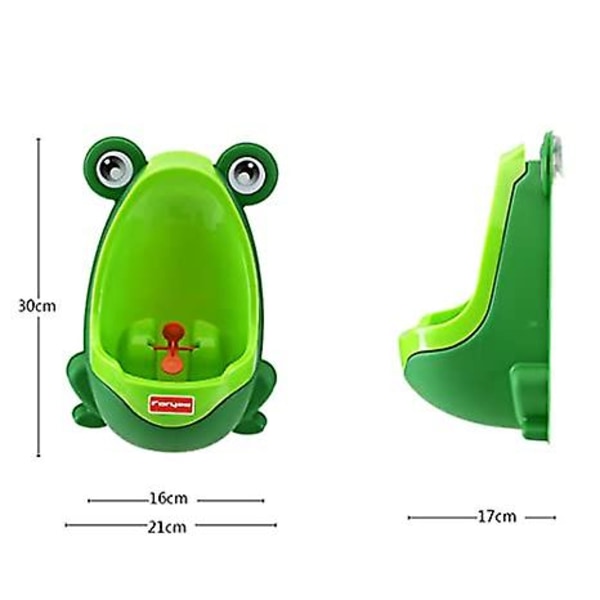 Söt Groda Potträning Urinal För Pojkar green