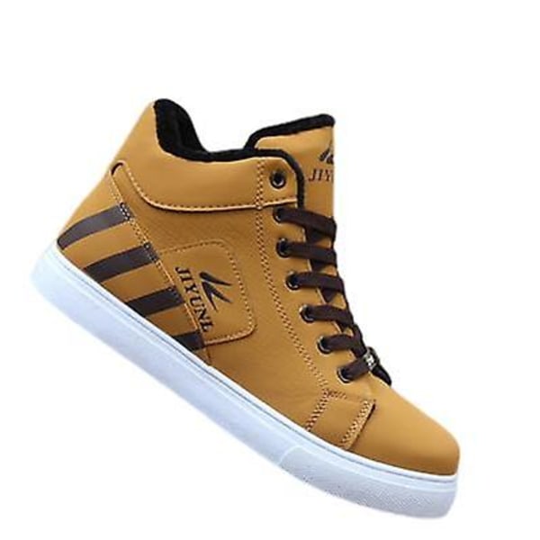 Sneakers Vardagliga Sportskor Trendiga Bomullsskor yellow 44