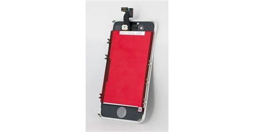 [LCS] Komplett skärmkit (LCD-glas) Kompatibel med iPhone 4 Vit