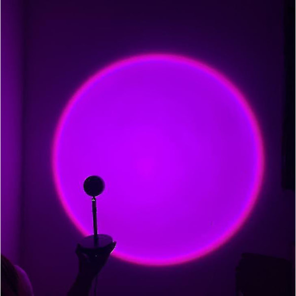 Peach Light Projektion LED-lampa Internetkändis Atmosfärlampa Bakgrundsljus