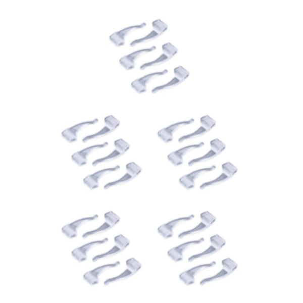 3/5 6X Grip Cover Silmälasitarvikkeet Varaosa Käytännöllinen Valkoinen 5PCS White