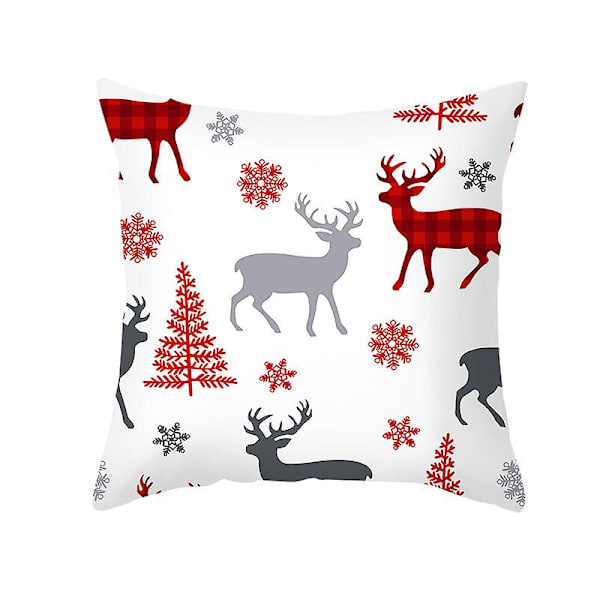 45cm Jul Kuddfodral Navidad Dekorationer För Heminredning Nyårspresenter B