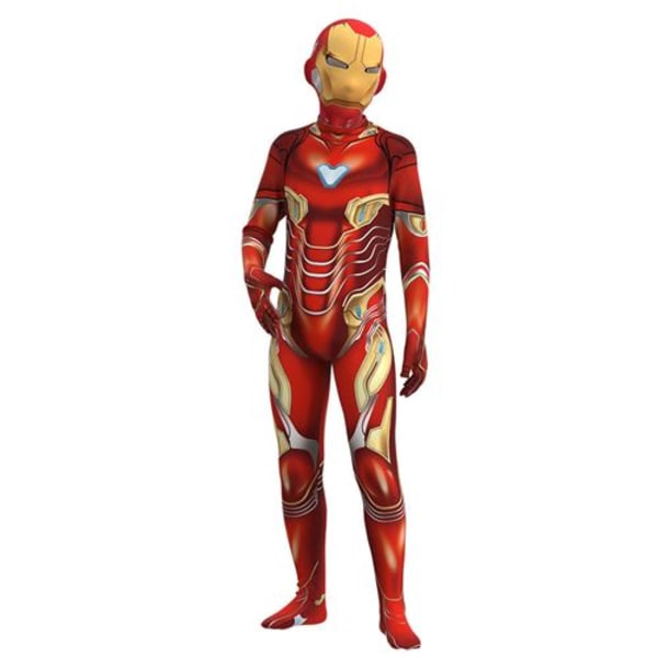 Iron Man Barnkläder Röd L (120-130cm)
