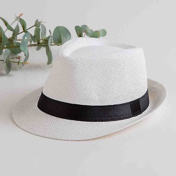 Solid Strå Sommerhatt for Kvinner C002-4 M