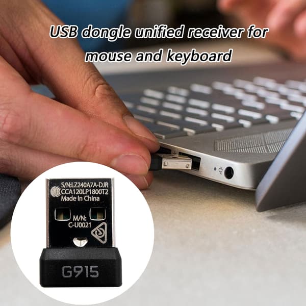 [LCS] USB Dongle Signalmottakeradapter for G915 Gaming Tastaturer