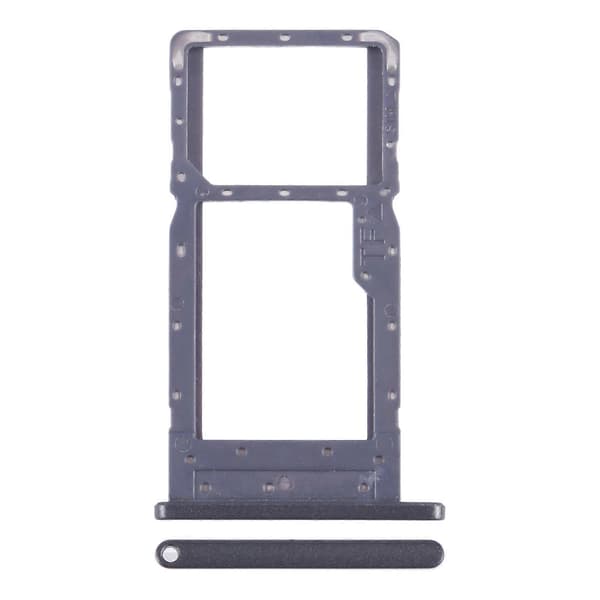 Til Alcatel 1SE 2020 5030 SIM-kortbakke + Micro SD-kortbakke Grey