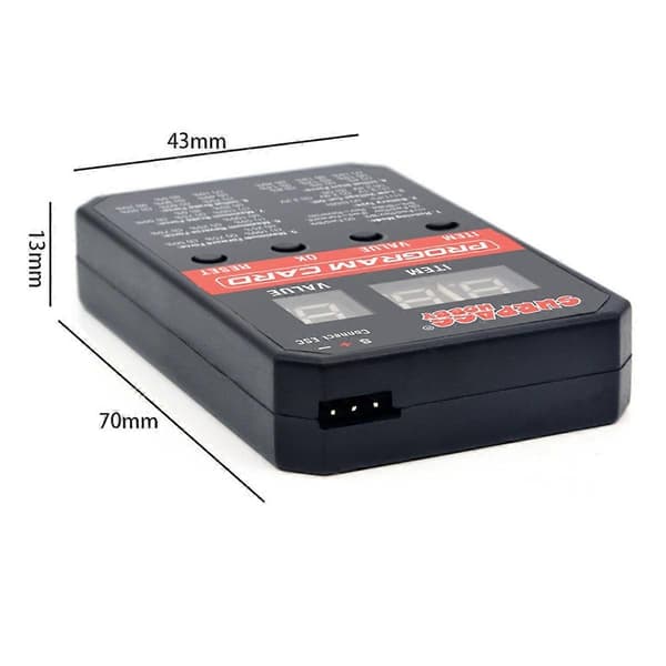 [LCS]SURPASS HOBBY V2 LED-programkort kompatibelt med ESC-hastighetskontroller RC-bil