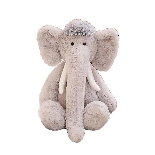 70 cm Plysch Elefant Gosedjur Lång Snabel Mjuk Leksak Barnpresenter Gray