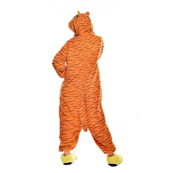 Reedca Totoro Vuxen Onesie Halloween Cosplay Kostymer Anime Pyjamas För Kvinnor Och Flickor, Knappstängning Tiger M