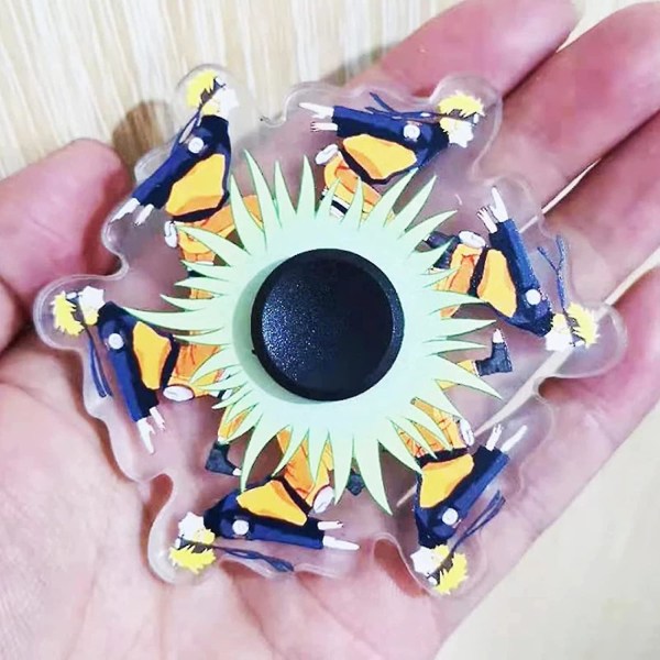 Naruto Fidget Spinnere Stressreduserende Leker for Barn Dynamisk spinn
