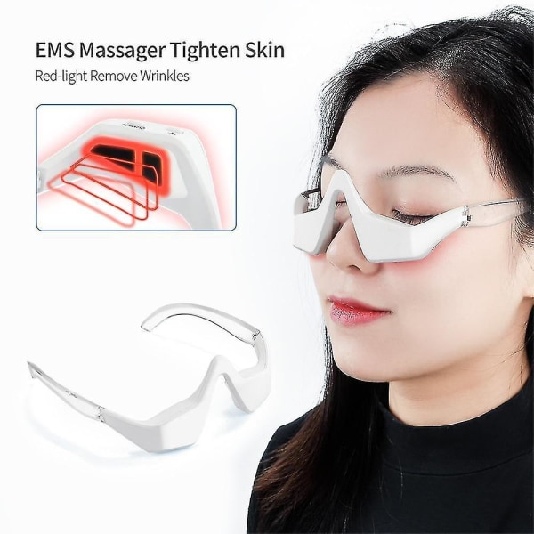 EMS Micro Current Red Light Circles Remover Eye Skin Tightening|