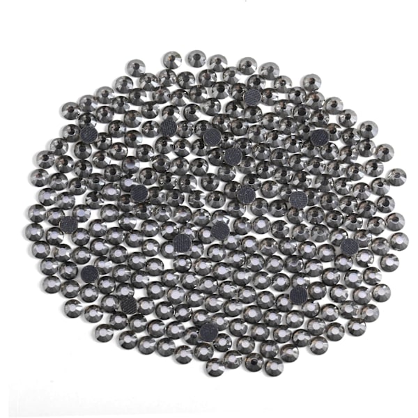 3000 Hot Fix Strass, Black Diamond, SS16, 3,8-4,0 mm för Kläder & Hantverk Black Diamond SS16 Black Diamond