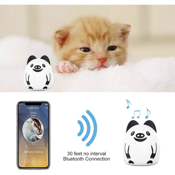 Mini Animal Bluetooth -högtalare Portable Wireless for Desktop Com