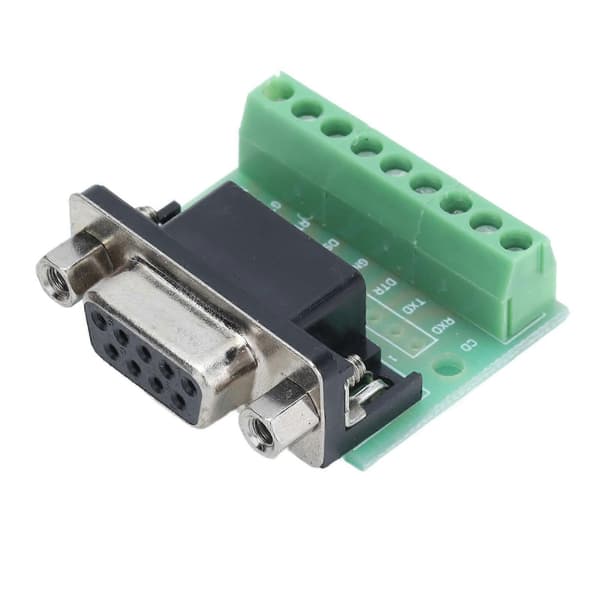[LCS]DB9 Hun Terminal Breakout Board 9-positions skrueadapter til RS232 RS485-stik