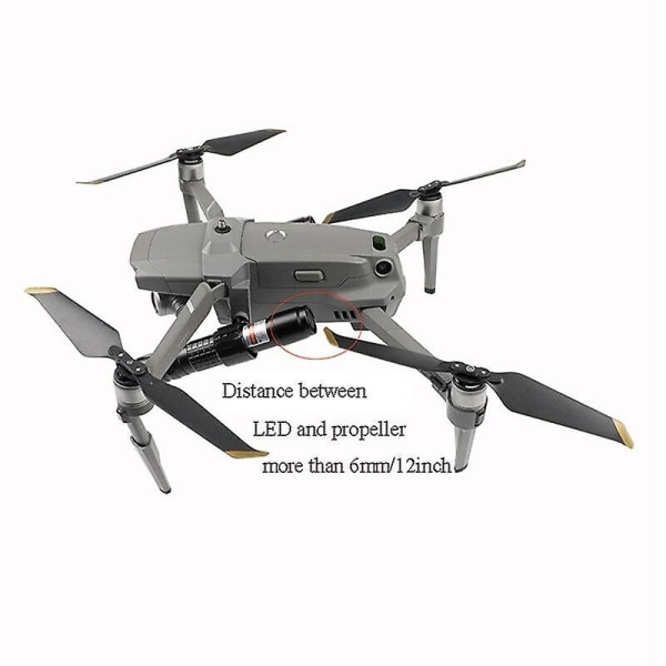 Night flight led-belysningskit för dji mavic 2 pro/zoom riktningsnavigering  spotlight strålkastare drone tillbehör Type a 43ab | Type a | Fyndiq