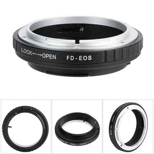 [LCS]FD-EOS Ring Lens Adapter FD Lens Adapter Kompatibel med Canon EOS Mou