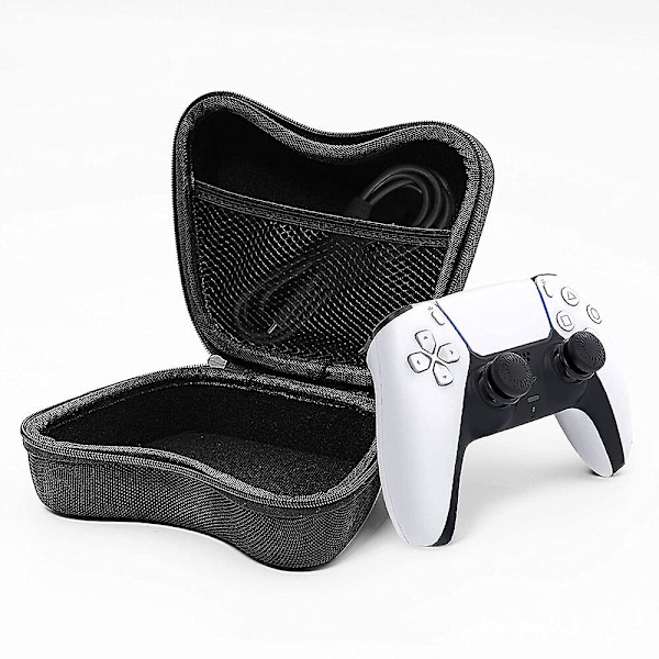 Bærbar Eva Hard Shell Taske med Håndledsrem til PS5 Dual Sense PS4 Controller Opbevaring Vandtæt Stødsikker Acces