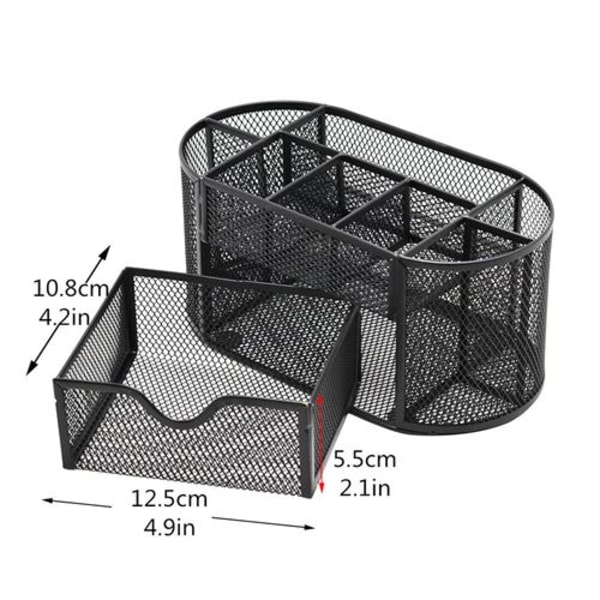 Penna och pennhållare Skrivbord Kontorsmaterial Organizer Meta