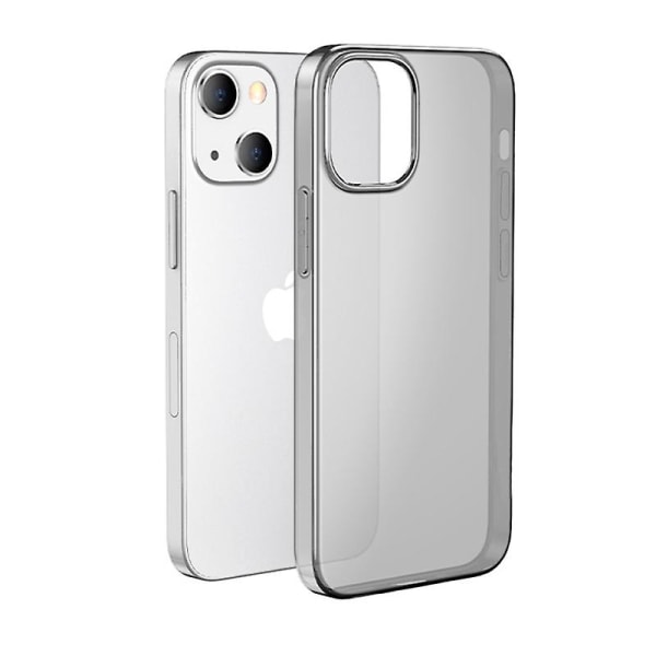 Transparent Soft Tpu Phone case För Iphone 13 13pro Pro Max Mini Black Transparent iPhone 13 Pro