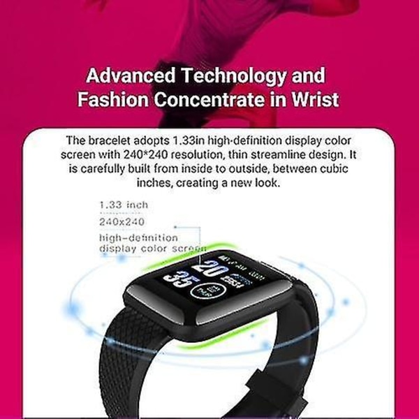 1,3-tums TFT-skärm Smart Armband Watch