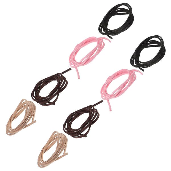 Ruskindssnor til smykkefremstilling med 40 stk. til armbånd og halskæder
